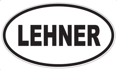 LEHNER - Oval Magnet
