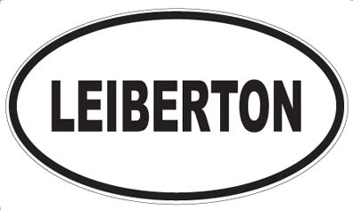 LEIBERTON - Oval Magnet