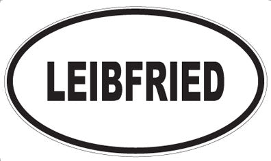 LEIBFRIED - Oval Magnet