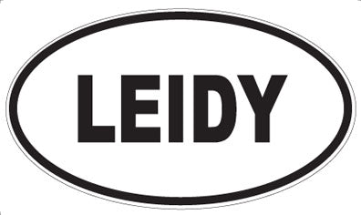 LEIDY - Oval Magnet