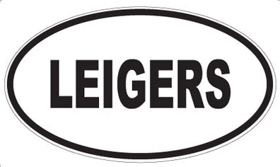LEIGERS - Oval Magnet