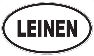LEINEN - Oval Magnet