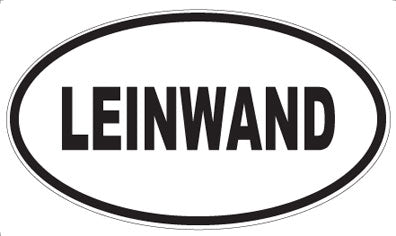 LEINWAND - Oval Magnet