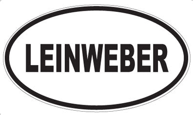 LEINWEBER - Oval Magnet