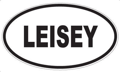 LEISEY - Oval Magnet