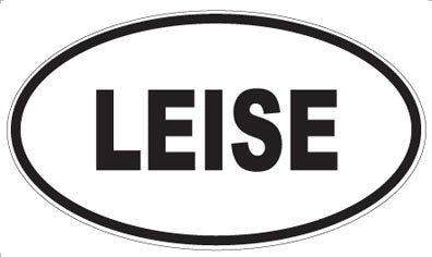 LEISE - Oval Magnet