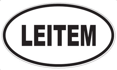 LEITEM - Oval Magnet
