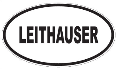LEITHAUSER - Oval Magnet