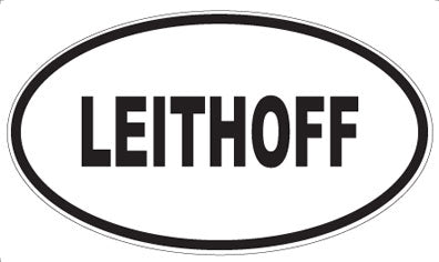 LEITHOFF - Oval Magnet