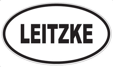 LEITZKE - Oval Magnet