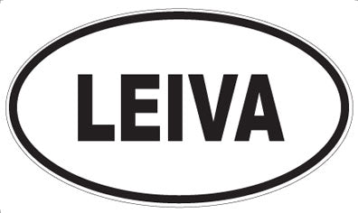 LEIVA - Oval Magnet
