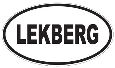 LEKBERG - Oval Magnet