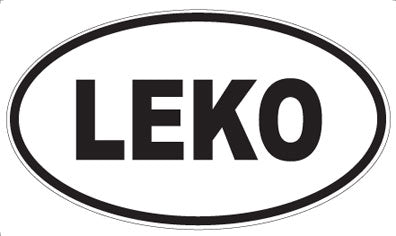 LEKO - Oval Magnet