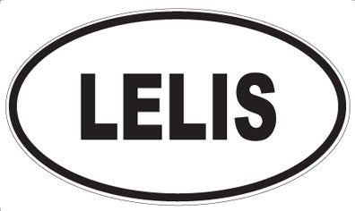 LELIS - Oval Magnet