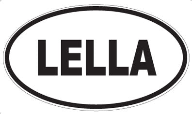 LELLA - Oval Magnet