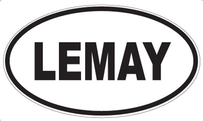 LEMAY - Oval Sticker
