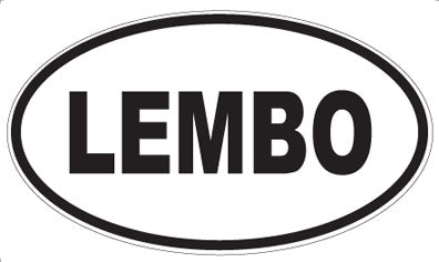 LEMBO - Oval Magnet