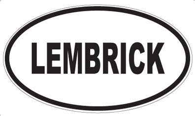 LEMBRICK - Oval Magnet