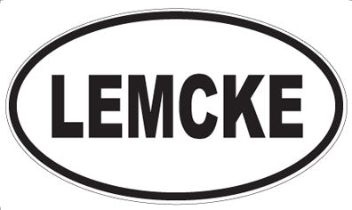 LEMCKE - Oval Magnet