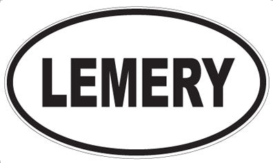 LEMERY - Oval Magnet