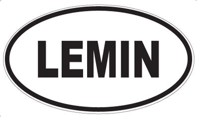 LEMIN - Oval Magnet