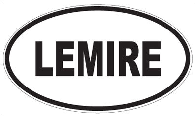 LEMIRE - Oval Magnet