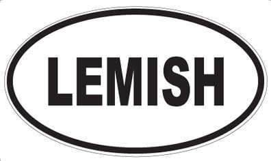 LEMISH - Oval Magnet