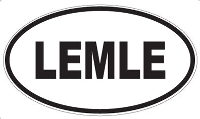 LEMLE - Oval Magnet