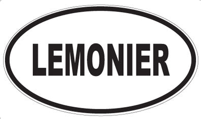 LEMONIER - Oval Magnet