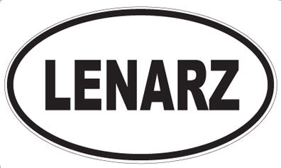 LENARZ - Oval Magnet