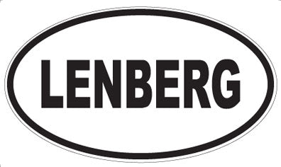 LENBERG - Oval Magnet