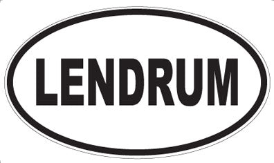 LENDRUM - Oval Magnet