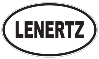 LENERTZ - Oval Magnet