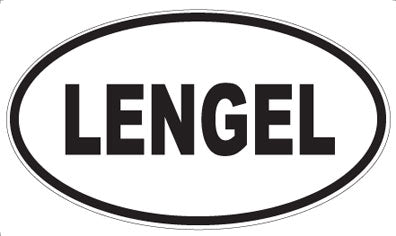 LENGEL - Oval Magnet