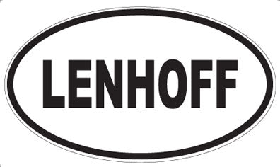 LENHOFF - Oval Magnet