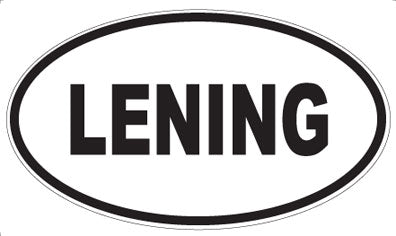 LENING - Oval Magnet