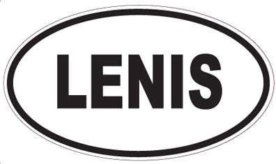 LENIS - Oval Magnet