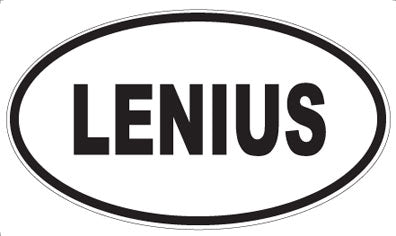 LENIUS - Oval Magnet