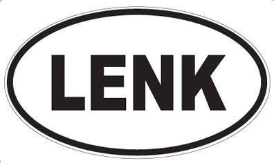 LENK - Oval Sticker