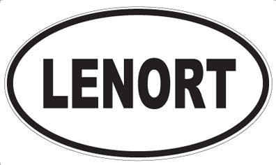 LENORT - Oval Magnet