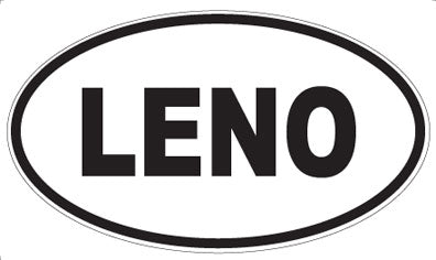 LENO - Oval Magnet