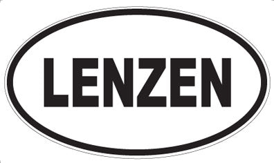 LENZEN - Oval Magnet