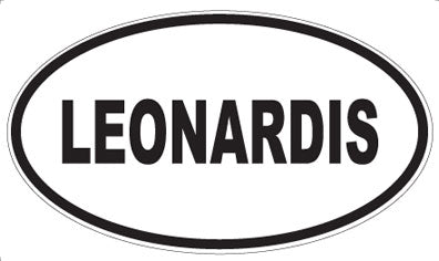 LEONARDIS - Oval Magnet