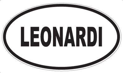 LEONARDI - Oval Magnet