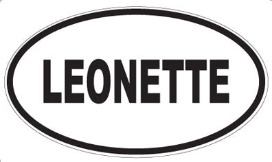 LEONETTE - Oval Magnet