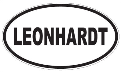 LEONHARDT - Oval Magnet