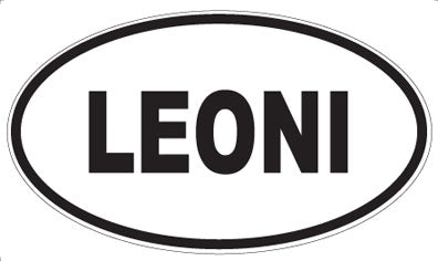 LEONI - Oval Magnet