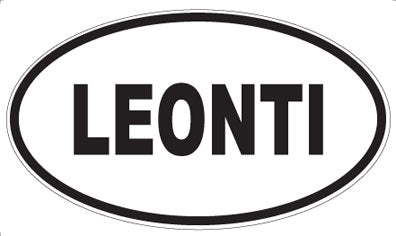 LEONTI - Oval Magnet