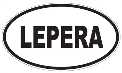 LEPERA - Oval Magnet