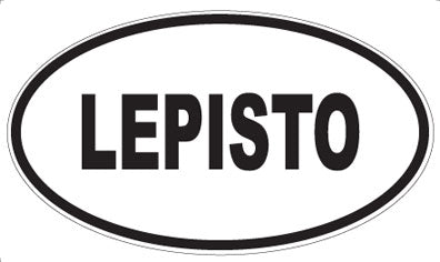 LEPISTO - Oval Magnet